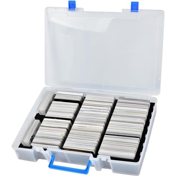 Large Trading Card Storage Box Case Holder, C.A.H MTG Deck Organizer - Picture 1 of 7